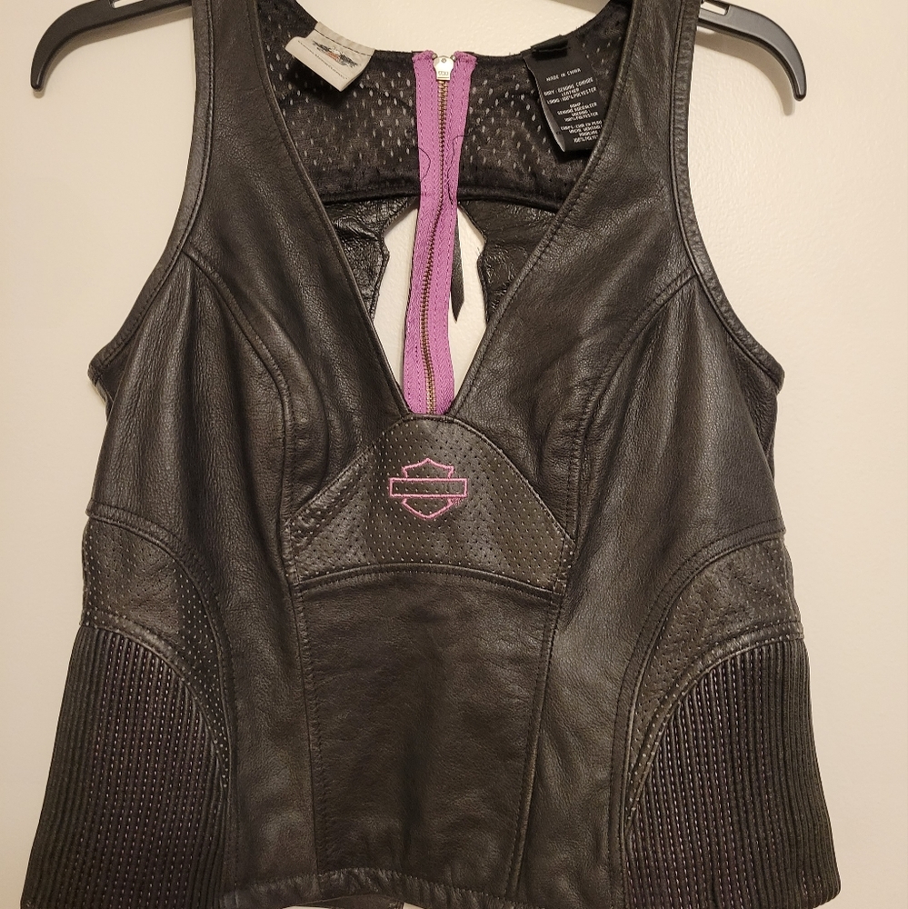 Harley Davidson Leather Halter